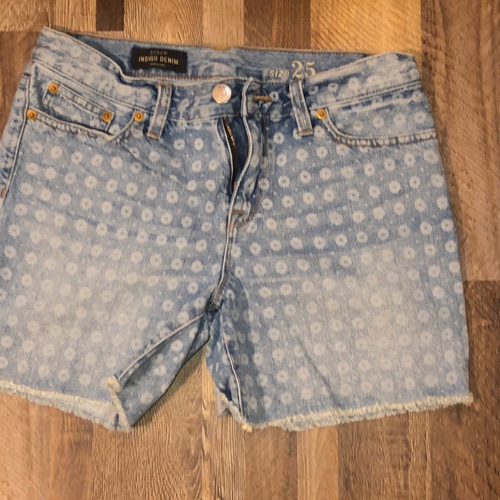 2 for $25🌼 JCREW jean shorts!!